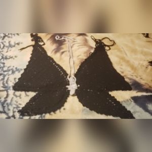 Butterfly crochet top